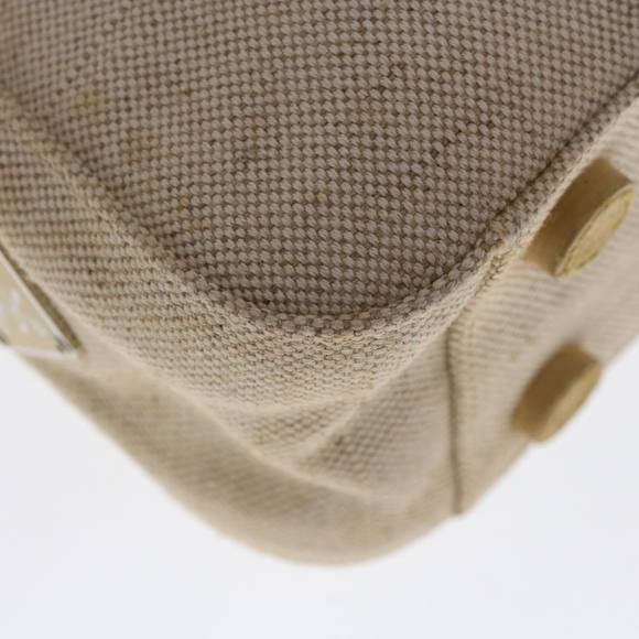 PRADA Shoulder Bag Canvas Beige Auth ac2659 - Picture 9 of 16
